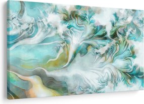 Obraz - Maľba abstraktných vzorov (90x60 cm)
