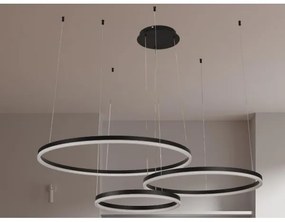 LED Stmievateľný luster na lanku LED/125W/230V 3000-6500K + diaľkové ovládanie