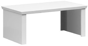 Konferenčný stolík, 110cm, biela, ARYAN