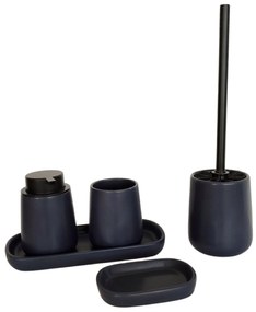 BISK Erga Nero, miska na mydlo, tmavá modrá, ERG-08359