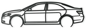 drevko Obraz na stenu Toyota Camry 07 Rozmer obrazu: 26,5 x 86 cm, Farba dekorácie: Čierna
