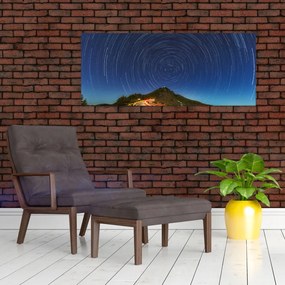 Obraz rotujúcich hviezd (120x50 cm)