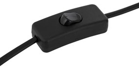 Atmosphera - Stolná lampa SAVIO 1xE14/25W/230V čierna