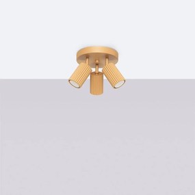 Bodové svietidlo v zlatej farbe Gleam – Sollux