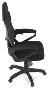Autronic BONTEC Kancelárska stolička, výškovo nastaviteľná, čierna látka, KA-R223 BK Farba: Čierna