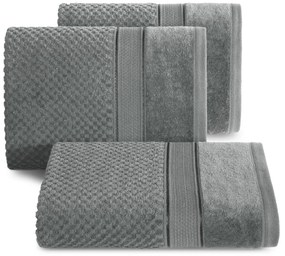 Dekorstudio Velúrový uterák JESSI - 04 tmavosivý Rozmer uteráku: 30x50cm
