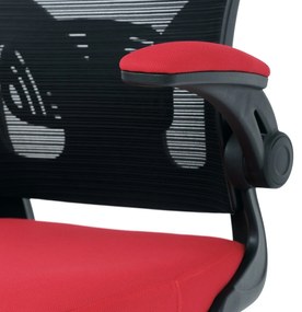 Autronic KA-V317 RED Kancelárska stolička