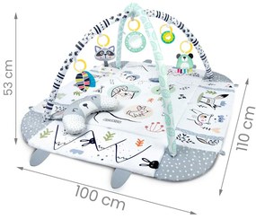 Interaktívna vzdelávacia podložka 110 x 100 cm Ricokids Králik