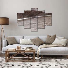 Abstraktný obraz vlákien (150x105 cm)