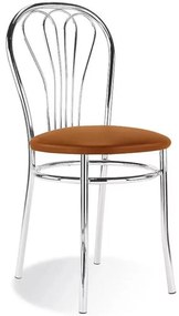 Stolička Venus CHR V-49 hnedá