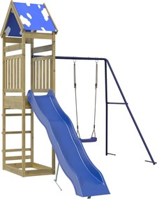 vidaXL Vonkajšia súprava na hranie impregnovaná borovica