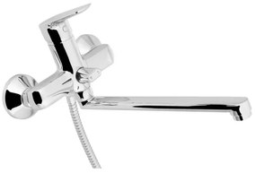 Aqualine - Umývadlová/vaňová batéria LOTTA lesklý chróm