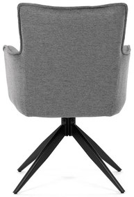 Autronic BONTEC Jedálenská stolička, sivá, látka, DCH-P3170 GREY2 Farba: Šedá