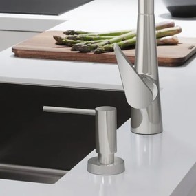 Hansgrohe Hansgrohe, zápustný dávkovač umývacích prostriedkov, vzhľad nerezu, HAN-40438800