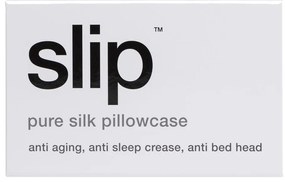 Hodvábna obliečka na vankúš 51x76 cm White – slip