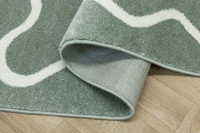 Koberec Lima M180A zelený / krémový