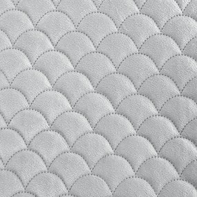 PREHOZ NA KRESLO ARIEL 70X160 CM STRIEBORNÝ