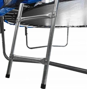 Záhradná trampolína pre deti s ochrannou sieťou a rebríkom 8FT  - Ø 252 cm