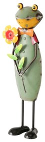 BOLTZE Záhradná kovová figúrka Fredolin, 40x18 cm, viacfarebná