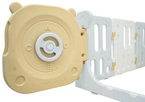 Modulárna ohrádka Hippo modrá pre deti ZOG.SQ-002 Farba: modrá