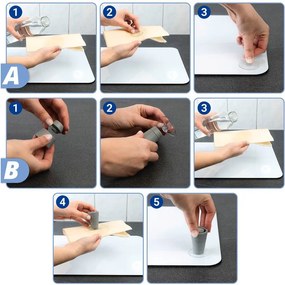 Kryty na sporák z tvrdeného skla v súprave 2 ks 52x30 cm Café Aromatica – Maximex