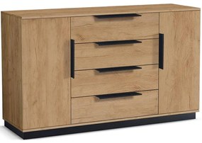 Komoda III Orlando zlatý craft 160x98x48