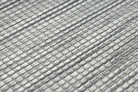 Šnúrkový koberec SIZAL PATIO 2778 Plocho tkaný, sivý