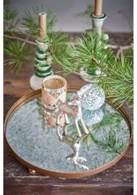 Sklenená dekoratívna tácka ø 35 cm Glacier – Bloomingville