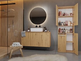 Kúpeľňová skrinka Neltossa 4 (dub artisan). Akcia -20%. Vlastná spoľahlivá doprava až k Vám domov. 1132992