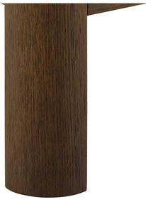 Hnedý TV stolík v dekore duba 120x45x40 cm Southampton – Actona