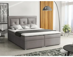 Kontinentálna posteľ Koay Plus Box, Rozmer postele: 140x200, Dostupné poťahy: Kronos 19