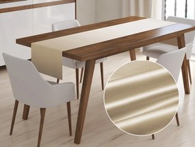 Biante Saténový behúň na stôl polyesterový Satén LUX-L054 Latte 45x140 cm