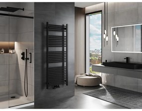 Mexen Mars, vykurovacie teleso 1500 x 600 mm, 729 W, čierna, W110-1500-600-00-70