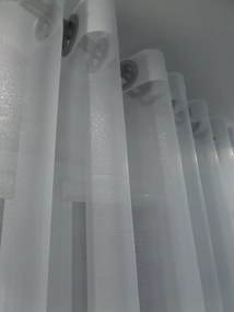 Dekorstudio Biela záclona SHINE s olovkom - š. 230 cm x v. 175 cm