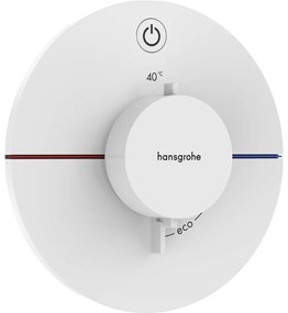 HANSGROHE ShowerSelect Comfort S termostat pod omietku pre 1 spotrebič, matná biela, 15553700