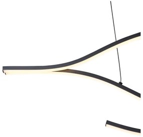 LED Luster na lanku LED/30W/230V 3000K