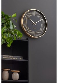 Karlsson 5917BK dizajnové nástenné hodiny 40 cm