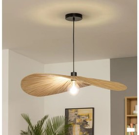 Brilagi - LED luster na lanku CERIA BOHO 1xE27/40W/230V, priemer 80 cm, rafia