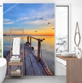 Gario Fototapeta Východ slnka nad jazerom Materiál: Vliesová, Rozmery: 100 x 140 cm