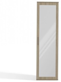 Šatníková skriňa Dialogos 1 (dub sonoma) (so zrkadlom). Akcia -19%. Vlastná spoľahlivá doprava až k Vám domov. 1132543