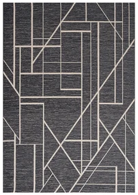 Koberec Velvet beige/petrol blue 160x230cm