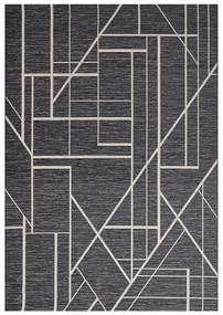 Koberec Velvet beige/petrol blue 160x230cm