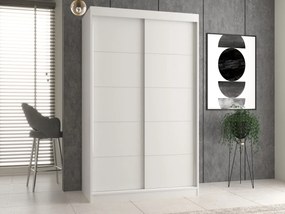 Šatníková skriňa IGA I 120 cm biela