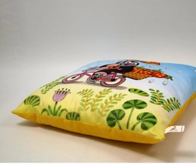 Krteček Vankúš s krtkom 30 x 30 cm