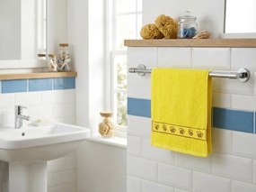 Detský uterák KIDS žltý 30x50 cm