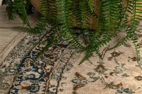 Koberec POLONIA KORDOBA 25 sépia kruh