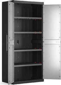 KIS Skriňa DETROIT XL vysoká 89 cm, sivá