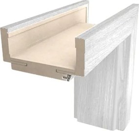 Obložková zárubňa DRE 90 cm pre hrúbku steny 12-14 cm pravá O3BB90P8