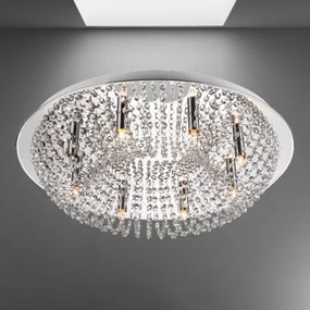 Krištáľ stropové svietidlo LUXERA 32319 RHODIA Ø60