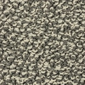 ITC, Metrážny koberec Symbio 94, na mieru, šíře 4m, šedá, filc, chodba / predsieň